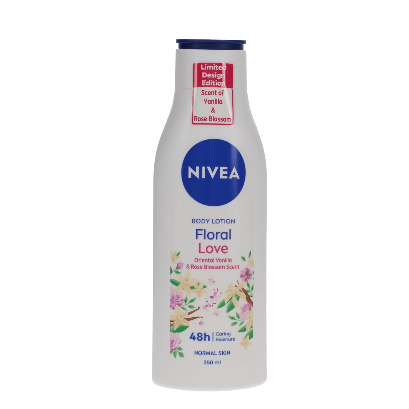 NIVEA  250ML B/LOTION FLORAL LOVE