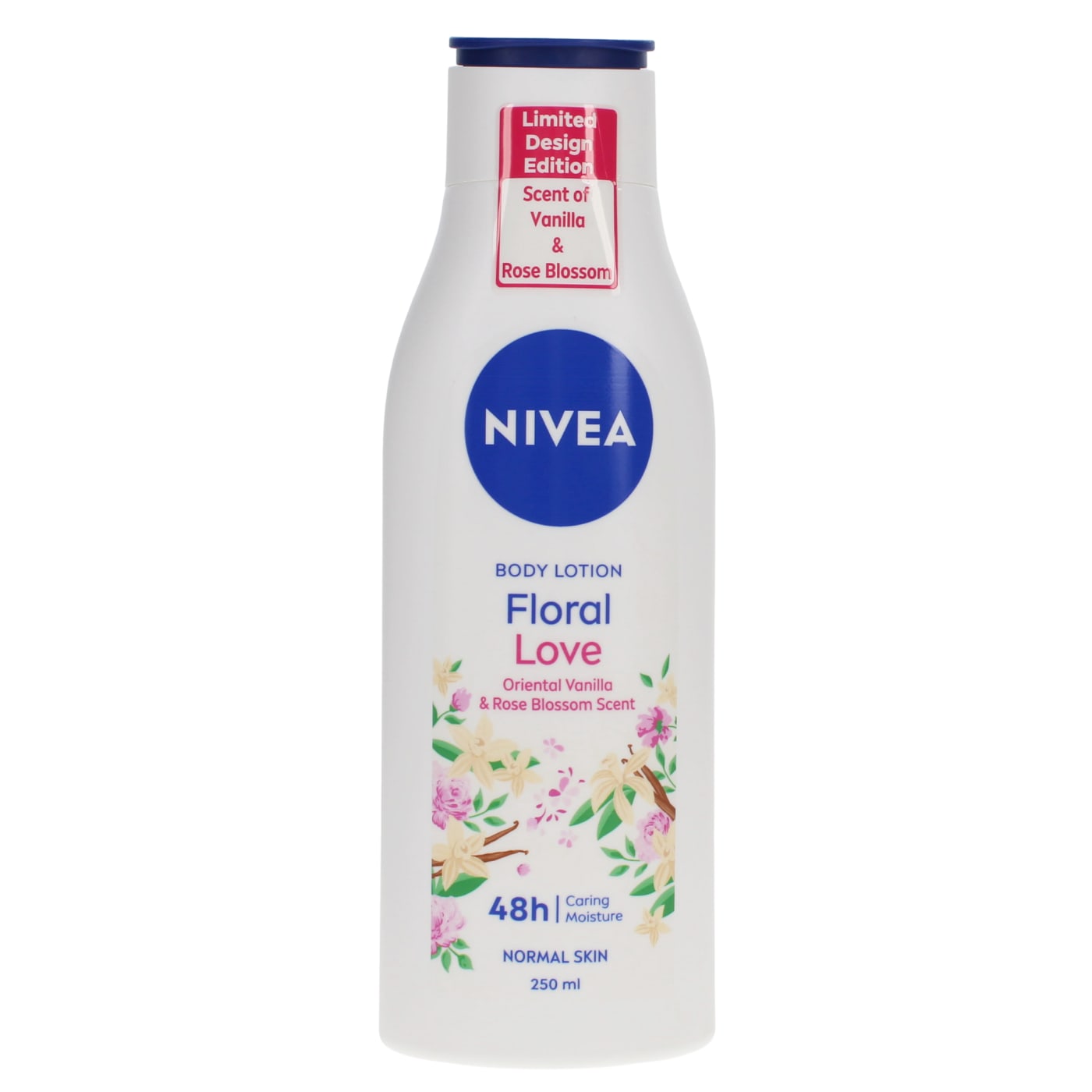 NIVEA 250ML B/LOTION FLORAL LOVE