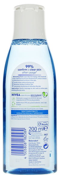NIVEA 200ML TONER DAILY ESSENTIALS