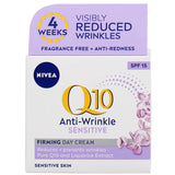 Nivea Q10 50ml Day Cream Sensitive SPF 15