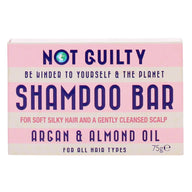 NOT GUILTY 75G S/POO BAR ARGAN & ALMOND