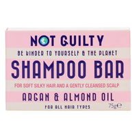 NOT GUILTY 75G S/POO BAR ARGAN & ALMOND