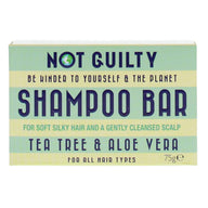 Not Guilty 75g Shampoo Bar Tea Tree & Aloe Vera
