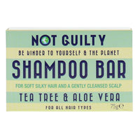 Not Guilty 75g Shampoo Bar Tea Tree & Aloe Vera
