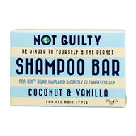 NOT GUILTY 75G S/POO BAR COCO & VANILLA