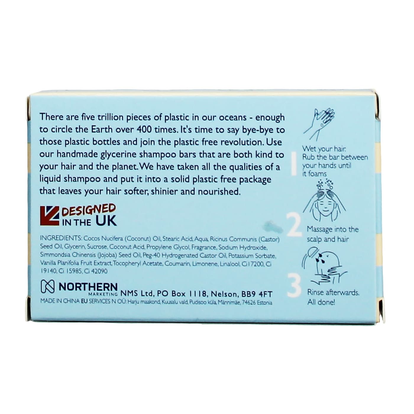 NOT GUILTY 75G S/POO BAR COCO & VANILLA