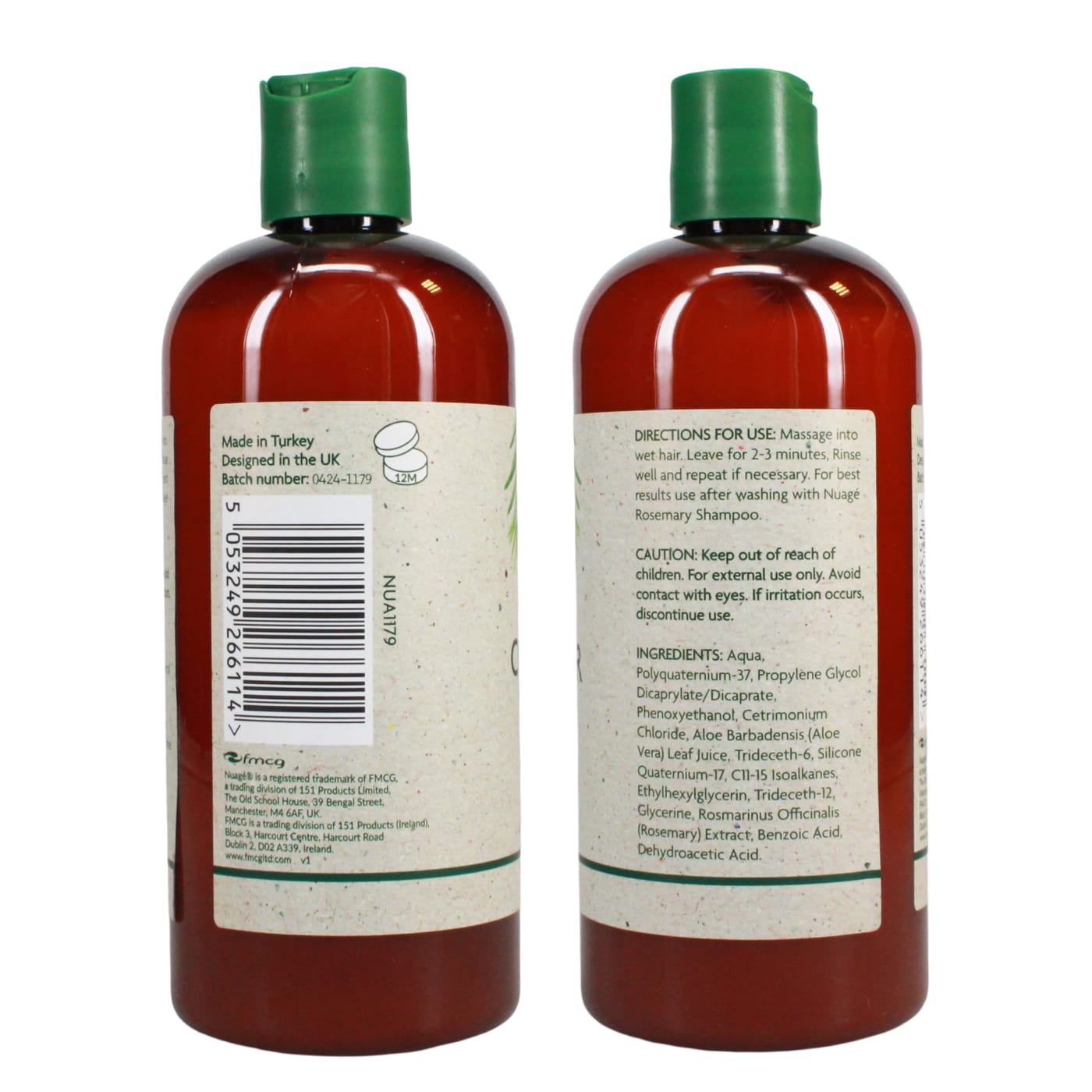 NUAGE 400ML COND ROSEMARY 04/26