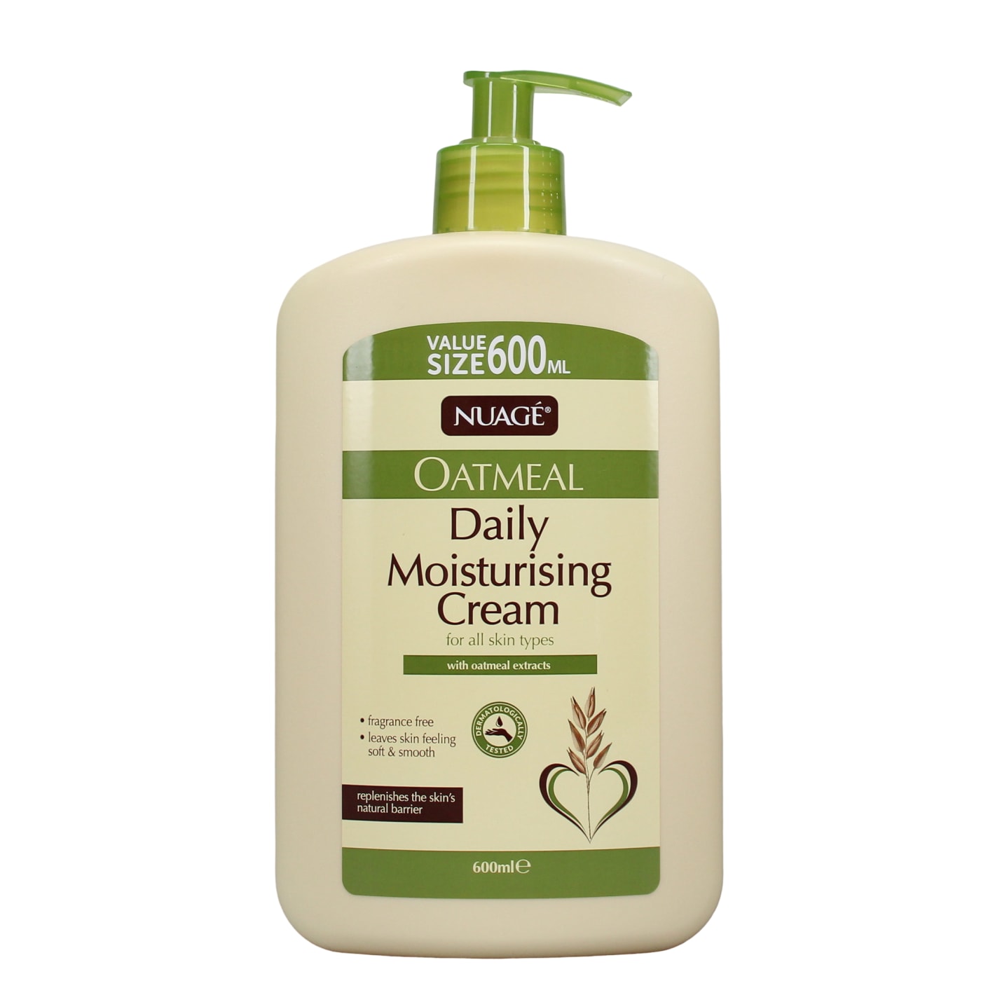 Nuage Oatmeal 600ml Daily Moisturising Cream