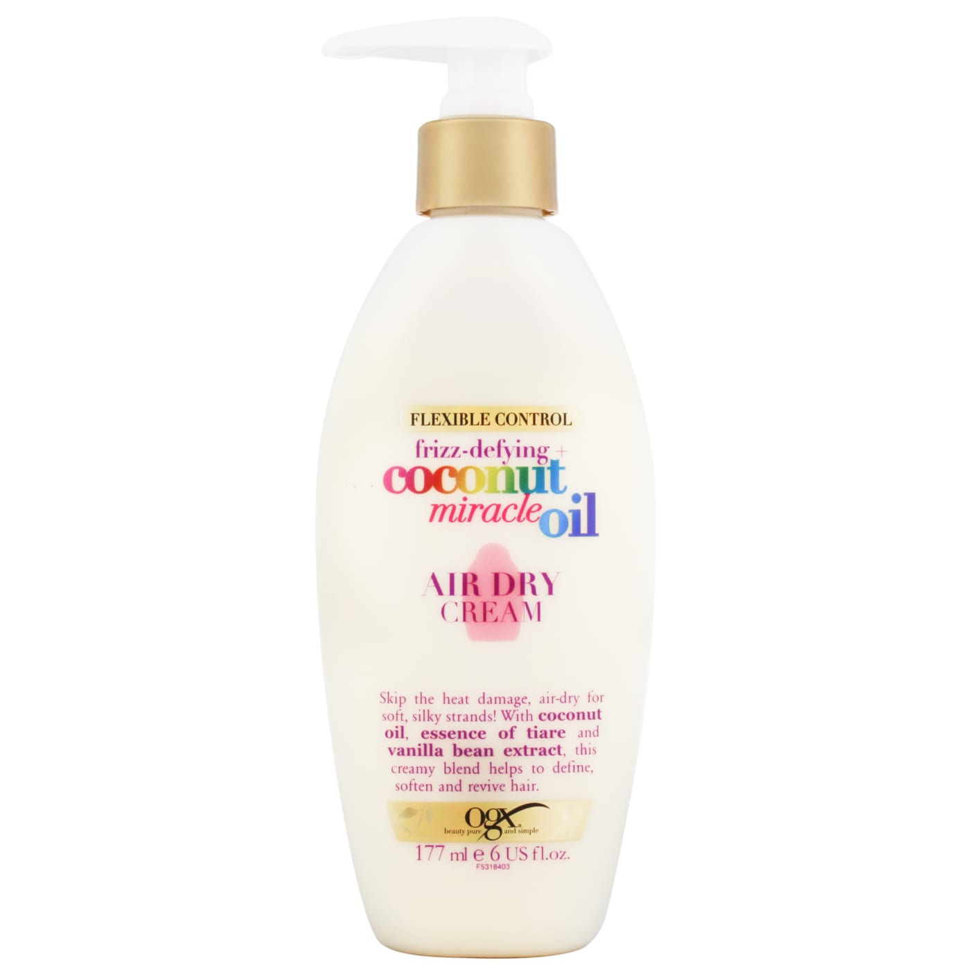 OGX 177ml Air Dry Cream Coconut Oil
