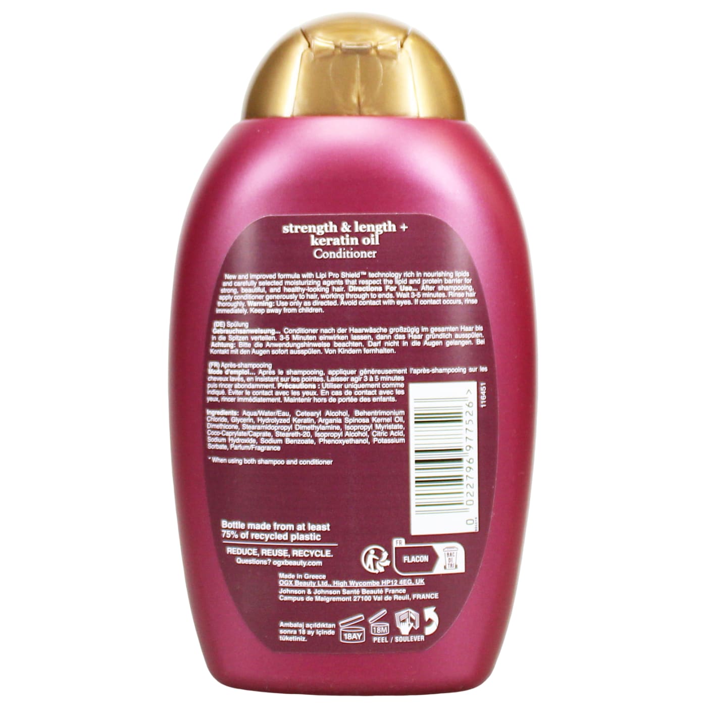 OGX 385ml Conditioner Keratin Oil