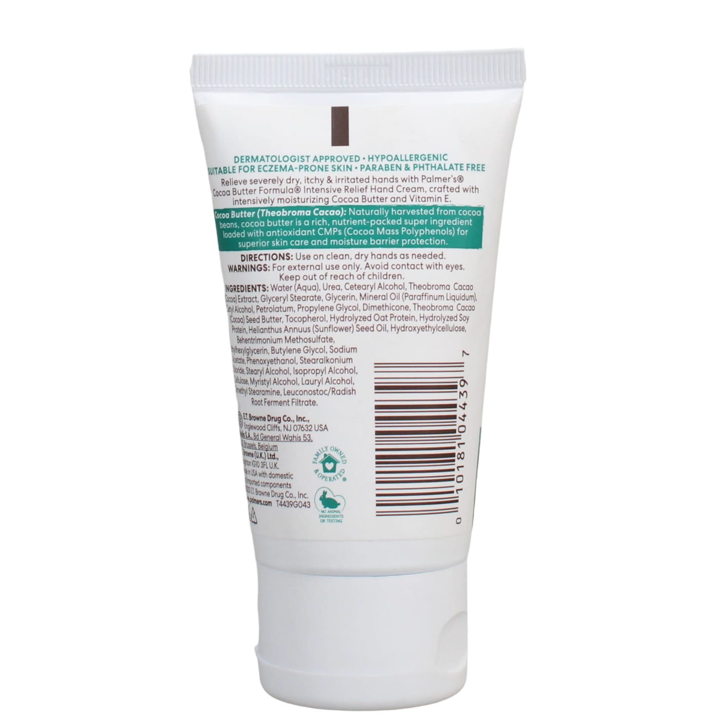 PALMER'S COCOA BUTTER FORMULA 60G HAND CREAM INTENSIVE RELIEF