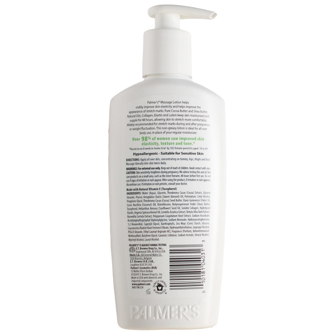 Palmer's Cocoa Butter Formula 250ml Massage Lotion For Stretch Marks