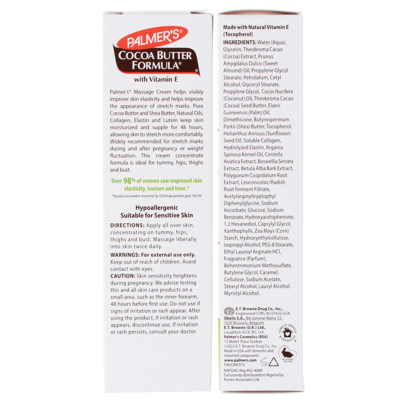 Palmer's Cocoa Butter Formula 125g Massage Cream For Stretch Marks