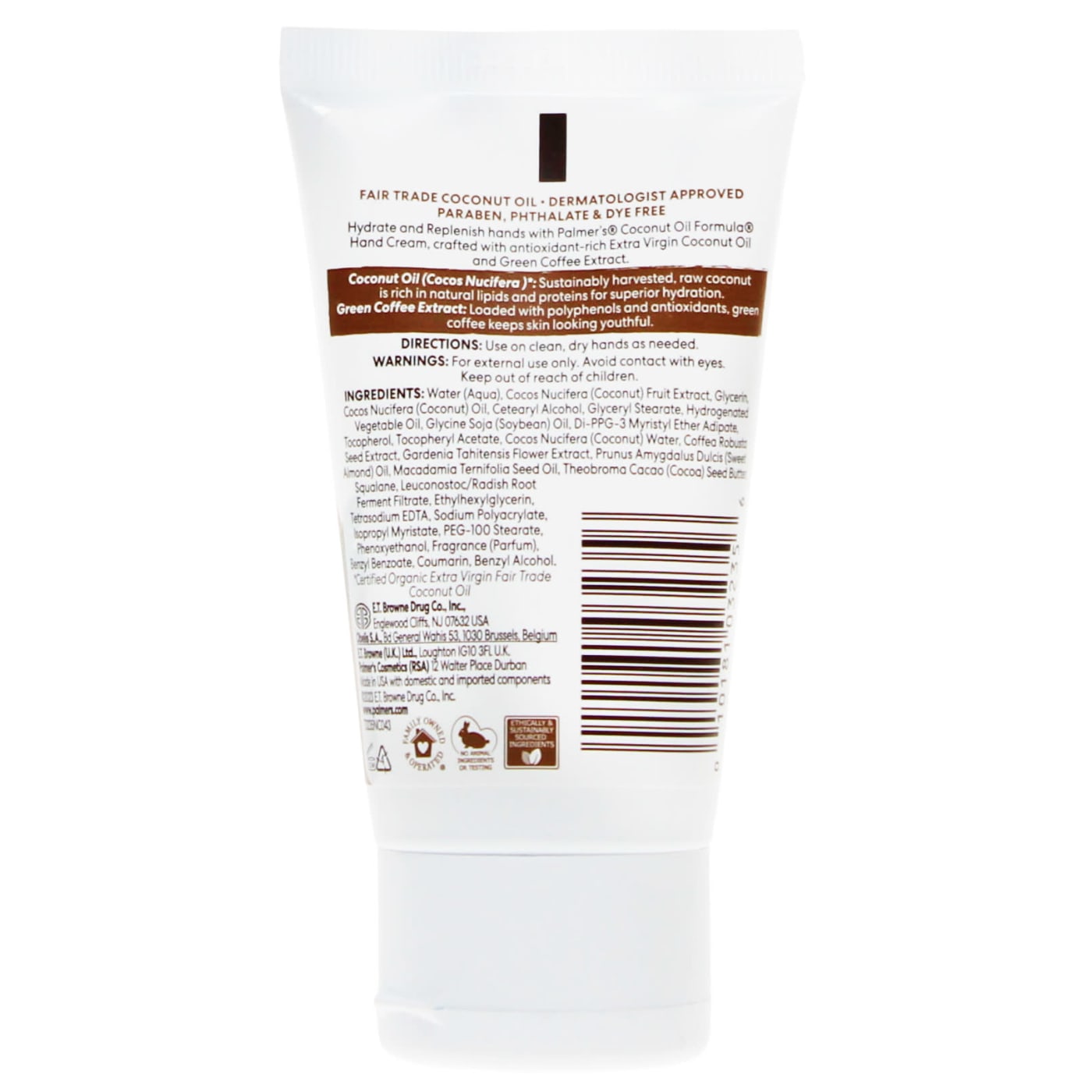 Palmer's Coconut Oil Formula 60g Hand Cream Coconut Hydrate