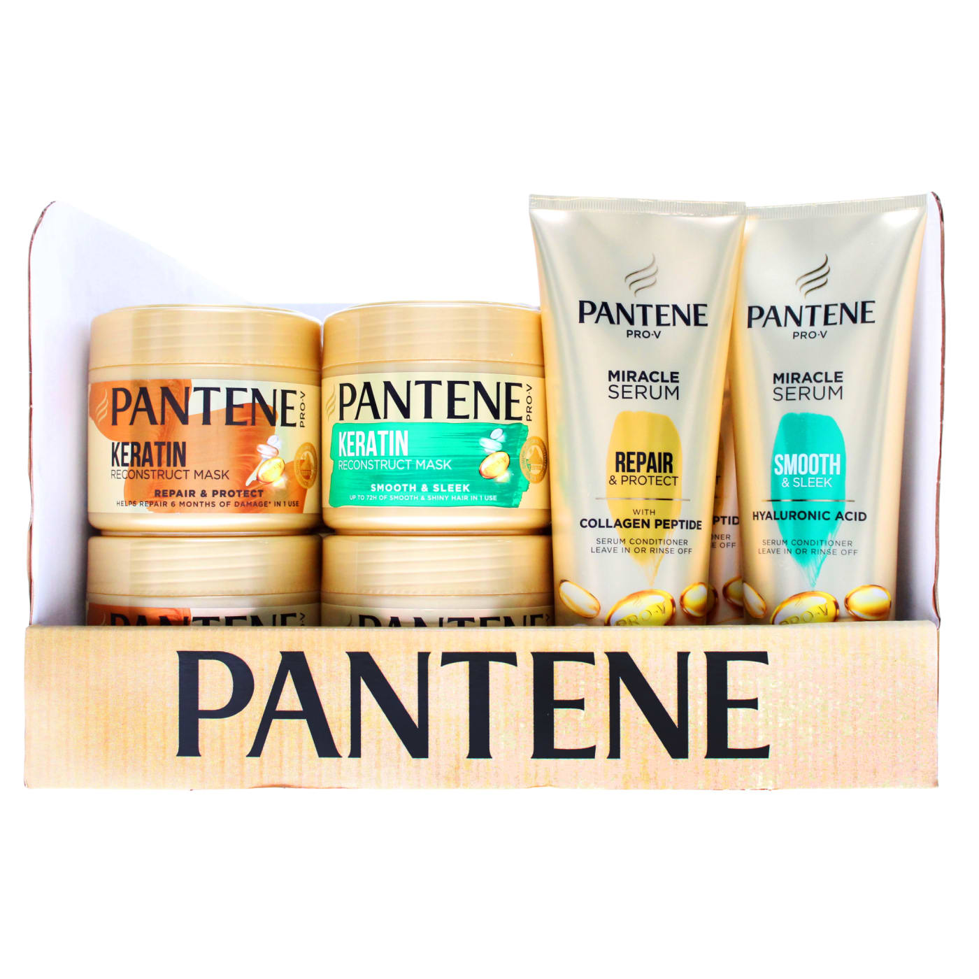 PANTENE GOLD MIXED DISPLAY 32PC