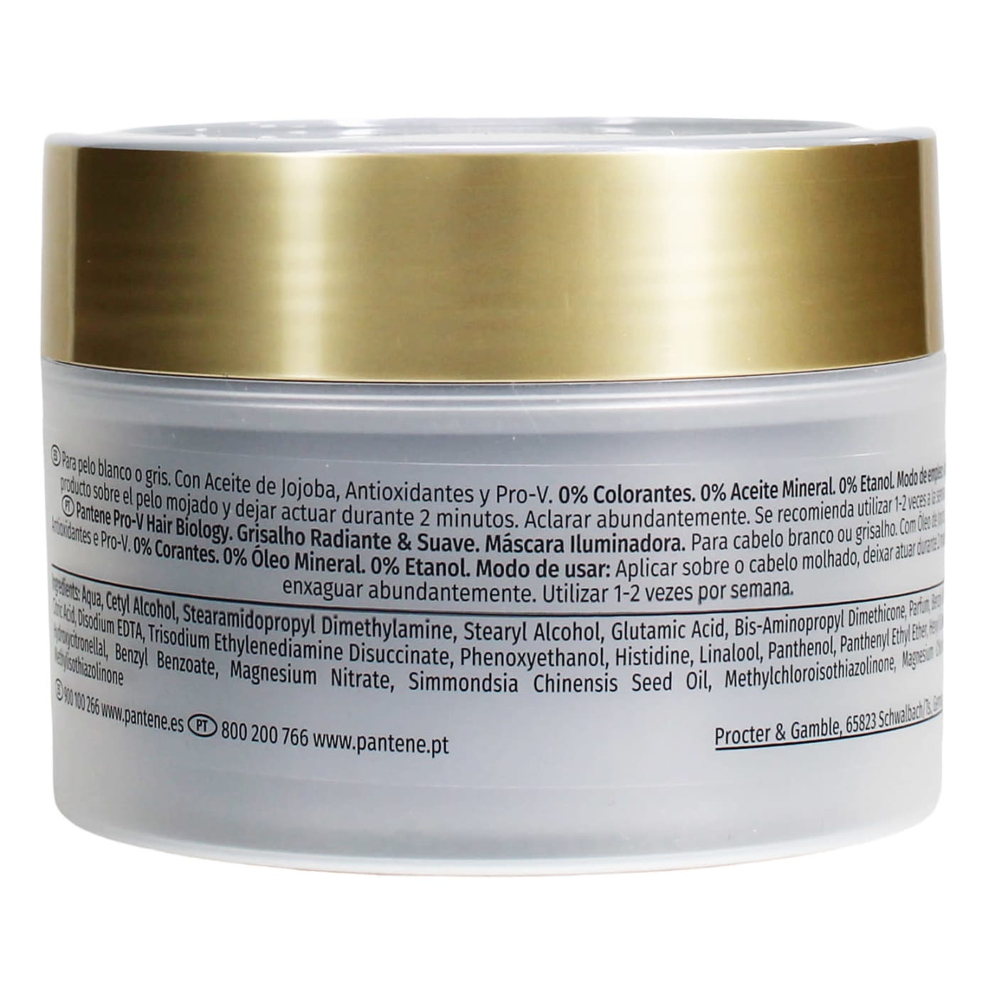PANTENE HAIR BIOLOGY 160ML MASK GRIS RAD
