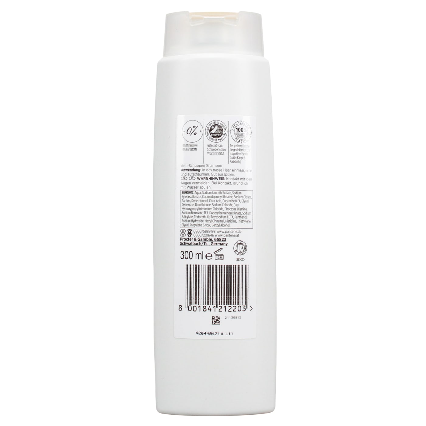 Pantene Pro V 300ml Shampoo Vita Glow Anti Dandruff
