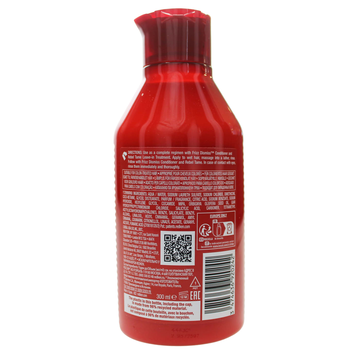 Redken 300ml Shampoo Frizz Dismiss