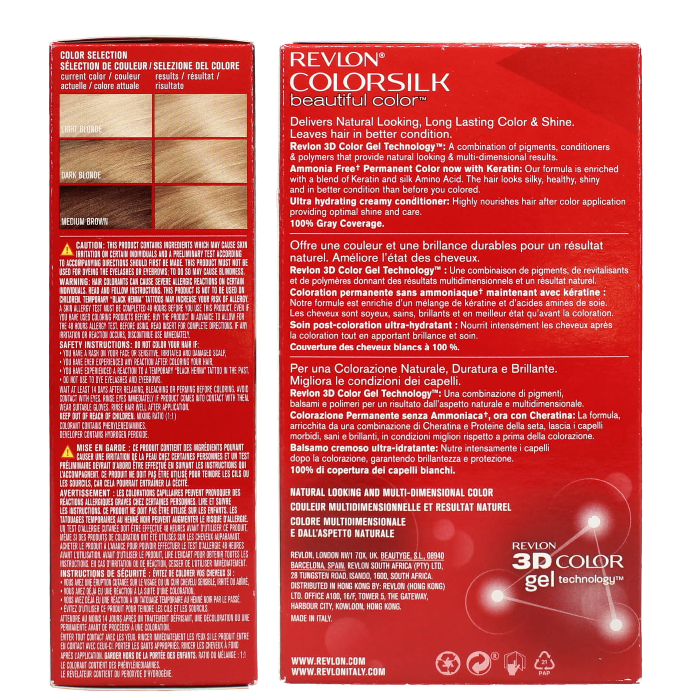 REVLON COLORSILK CHAMPAGNE BLONDE 73