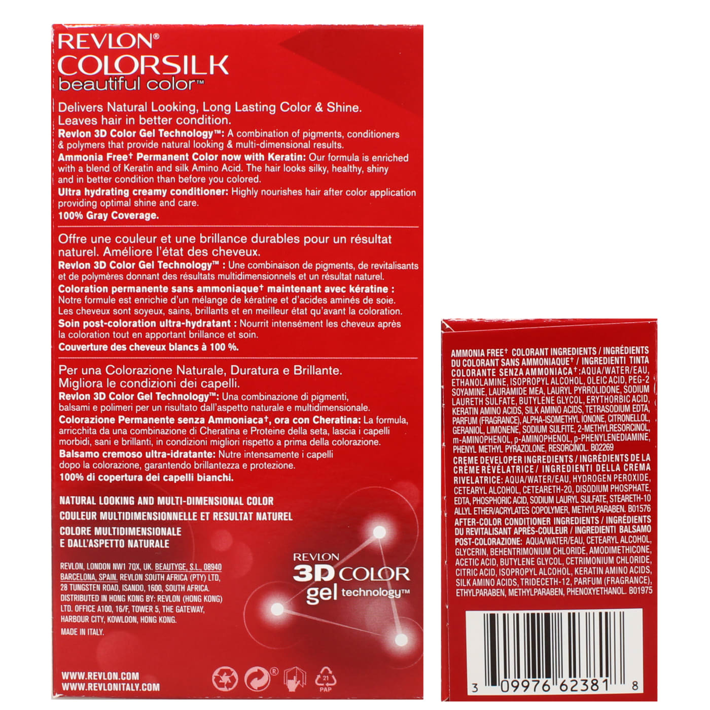 Revlon Colorsilk Permanent Hair Colour Light Blonde 81