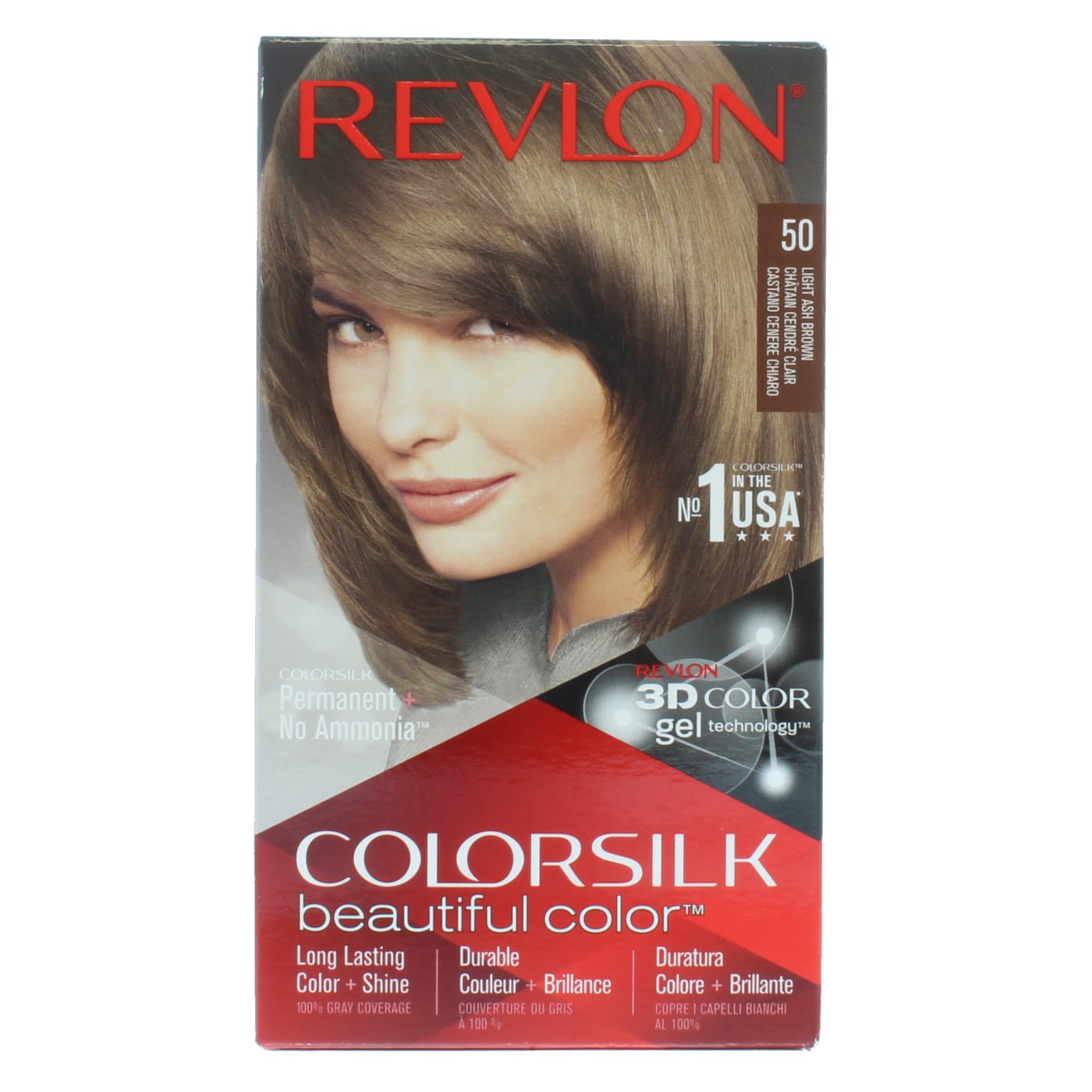 REVLON COLORSILK LIGHT ASH BROWN 50/5A