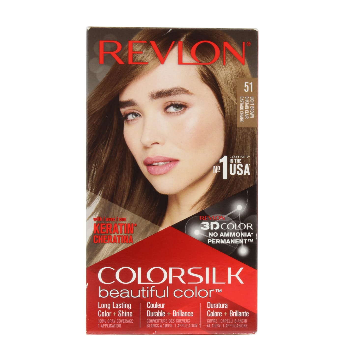 REVLON COLORSILK LIGHT BROWN 51/5N