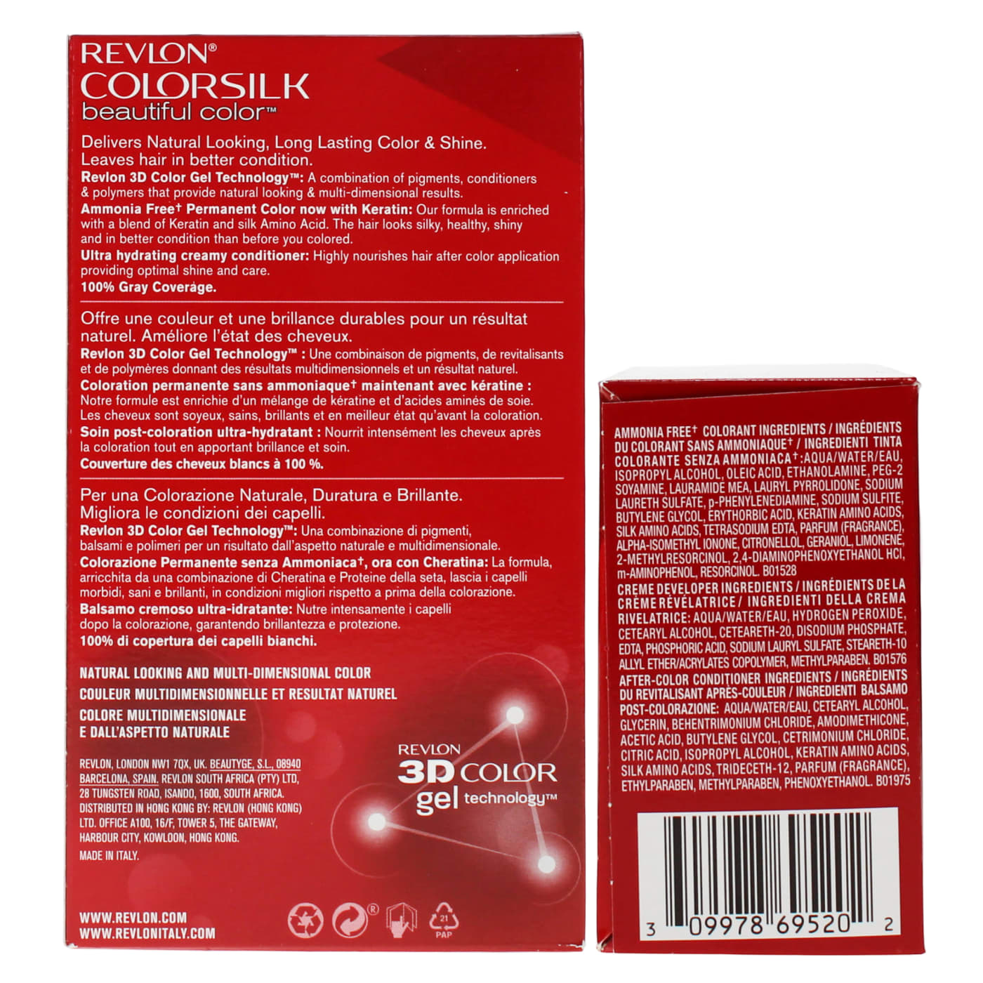 REVLON COLORSILK BLACK BROWN 20