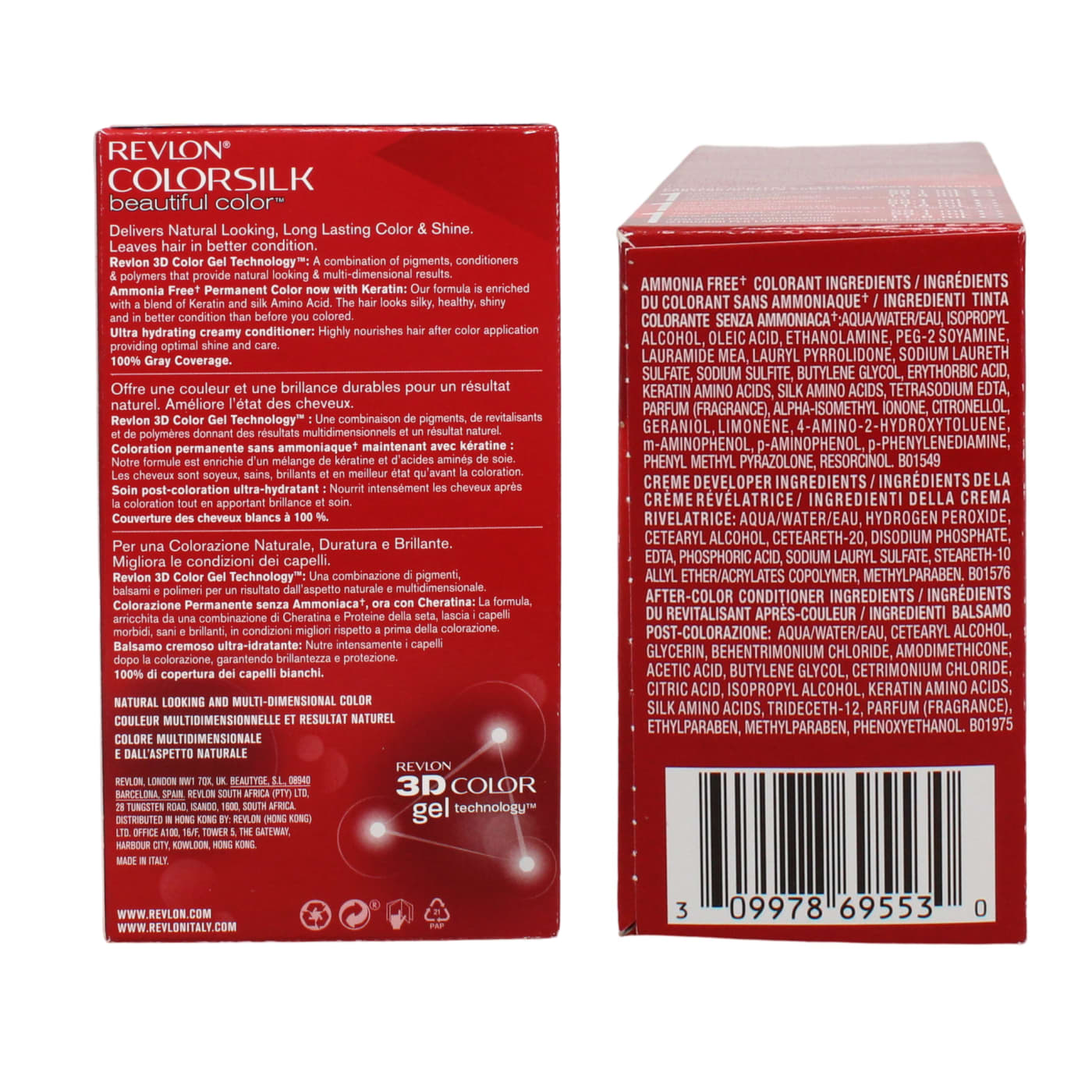 Revlon Colorsilk Permanent Hair Colour Light Auburn 53