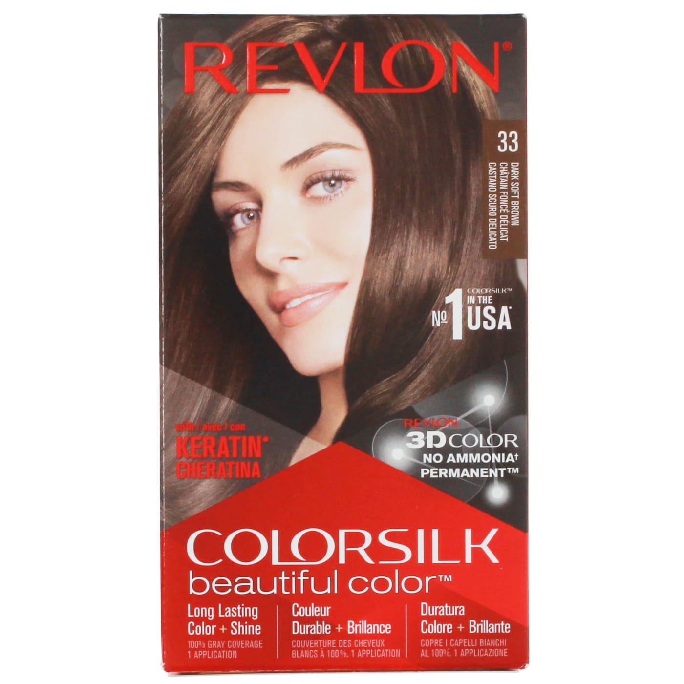 REVLON COLORSILK DARK SOFT BROWN