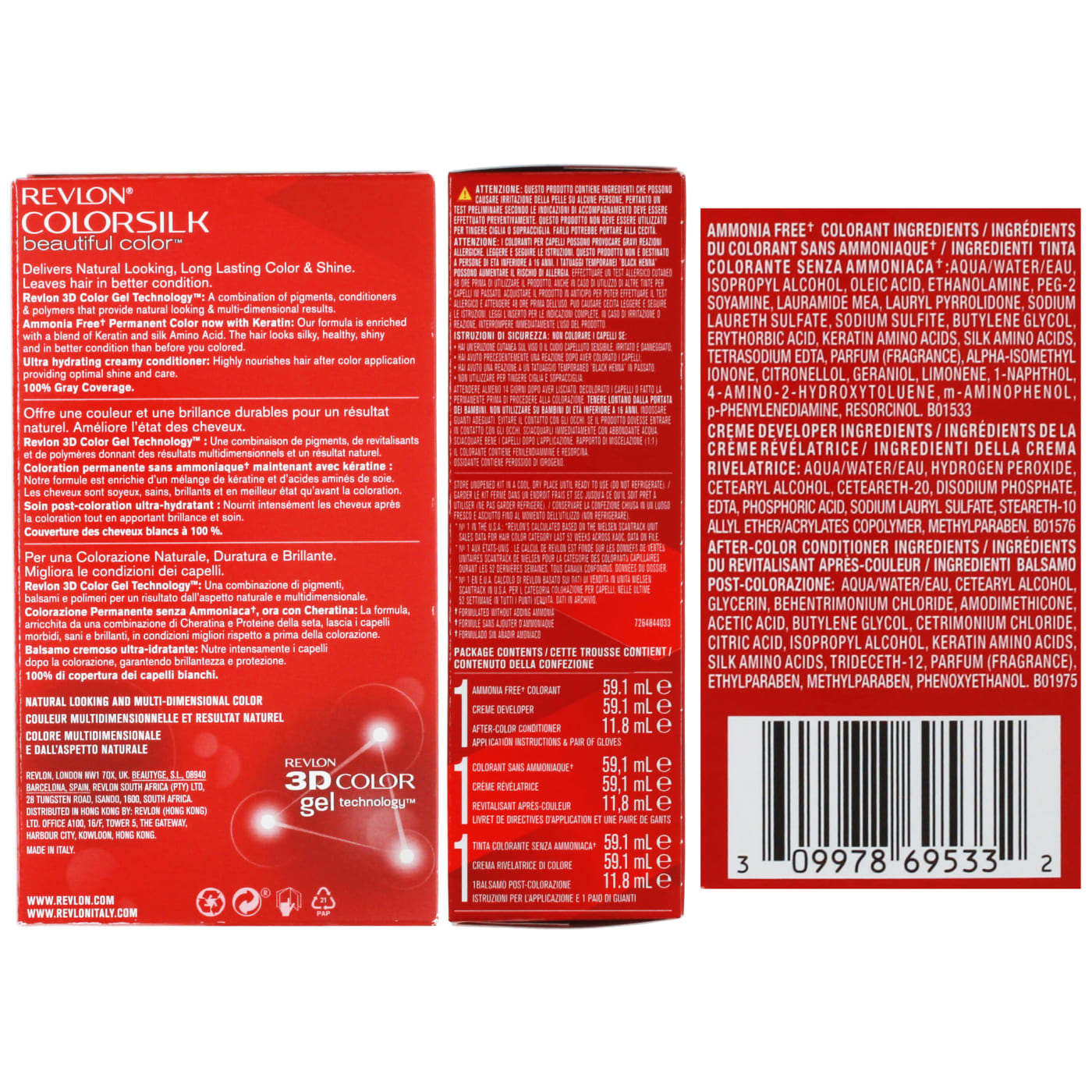 REVLON COLORSILK DARK SOFT BROWN