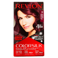 Revlon Colorsilk Permanent Hair Colour Deep Burgundy 34