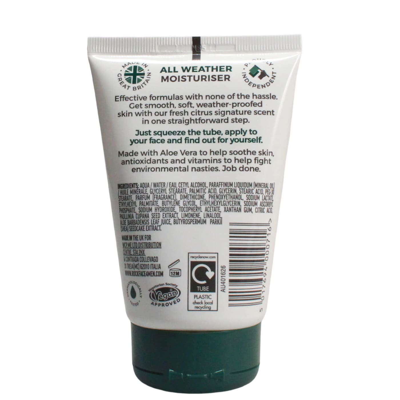 ROCK FACE 100ML MOISTURISE ALL WEATHER