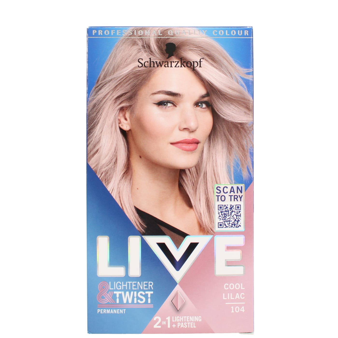 SCHWARZKOPF LIVE LIGHT H/DYE LILAC 104