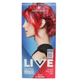 Schwarzkopf Live Ultra Brights Hair Dye Semi-Permanent Pillar Box Red 092
