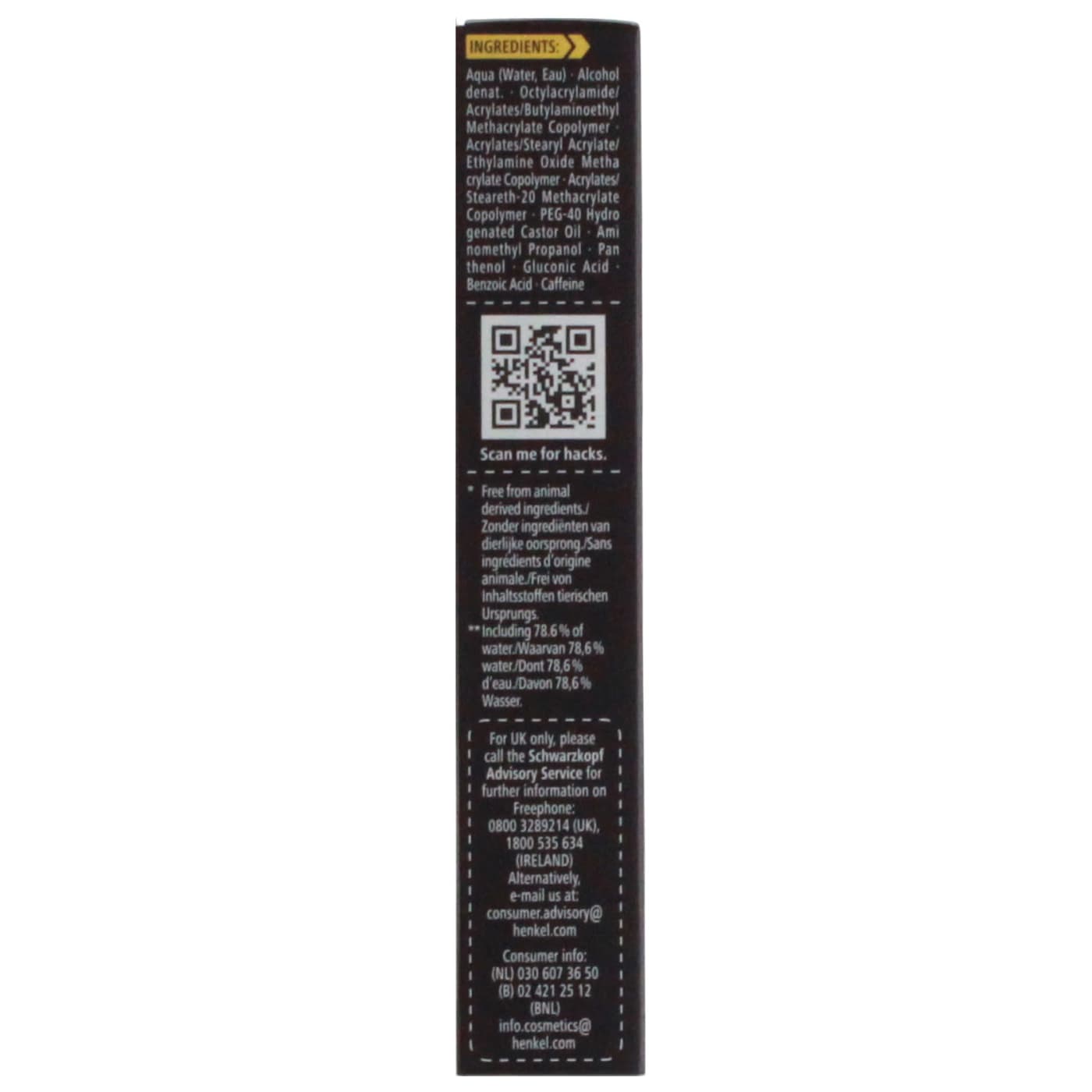 Schwarzkopf Got2b 16ml Glued 2in1 Waterproof Brow Gel