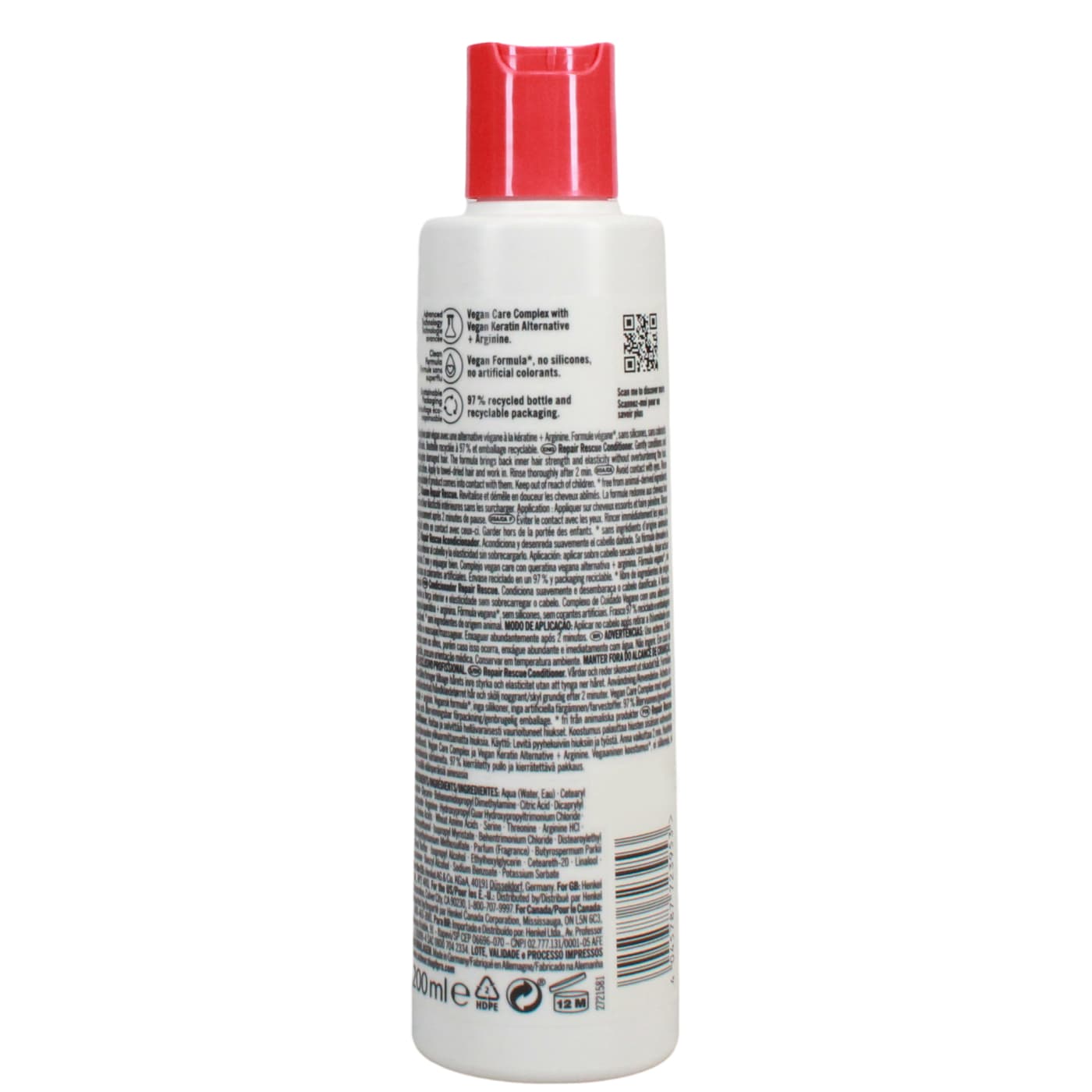 SCHWARZKOPF BONA 200ML COND REPAIR RESC