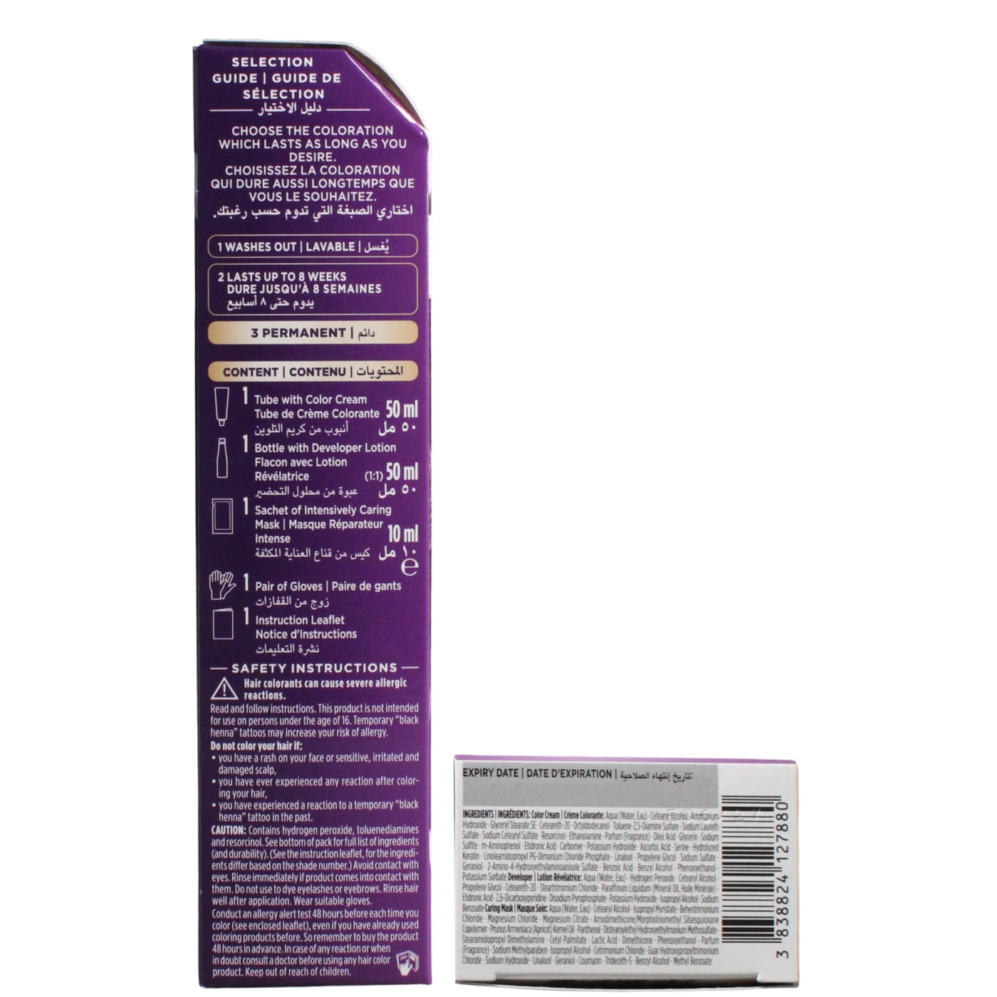 Schwarzkopf Palette Intensive Colour Cream Hair Dye Light Brown 5-0