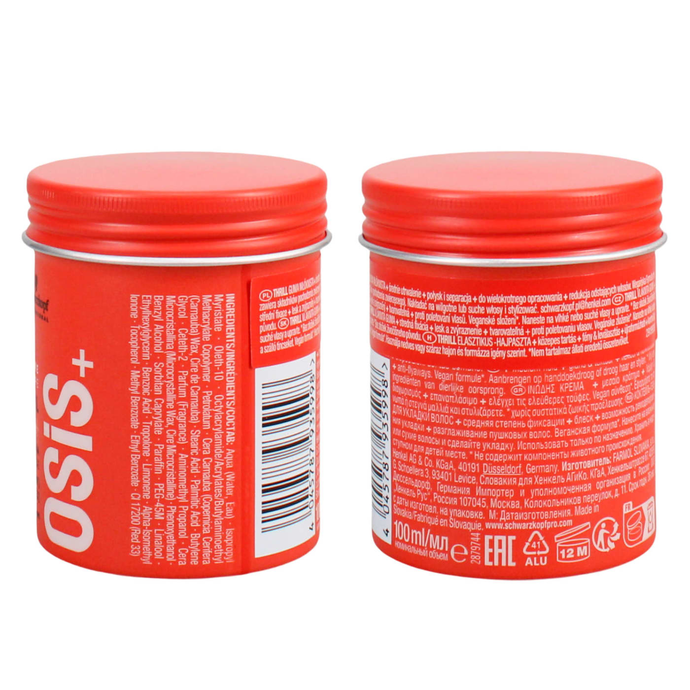 SCHWARZKOPF OSIS 100ML THRILL CREAM