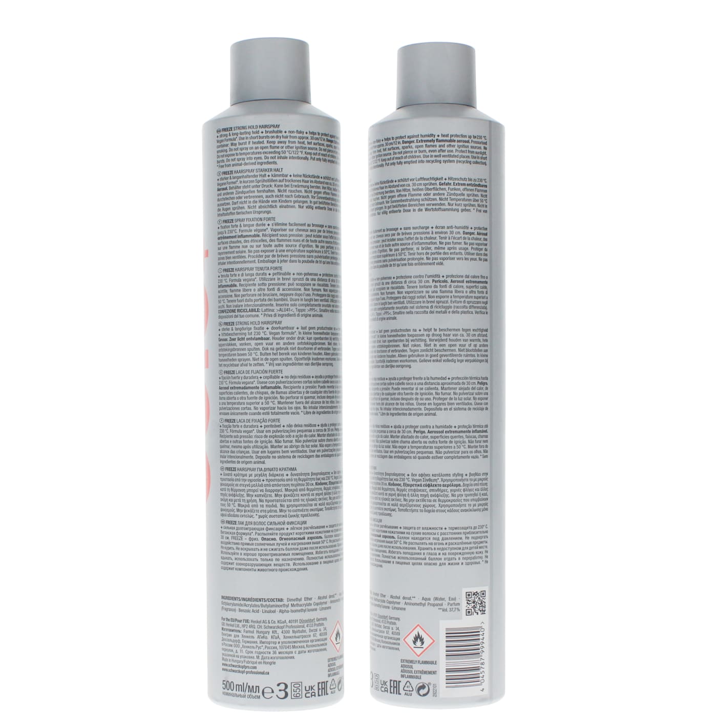 SCHWARZKOPF OSIS 500ML FREEZE SPRAY