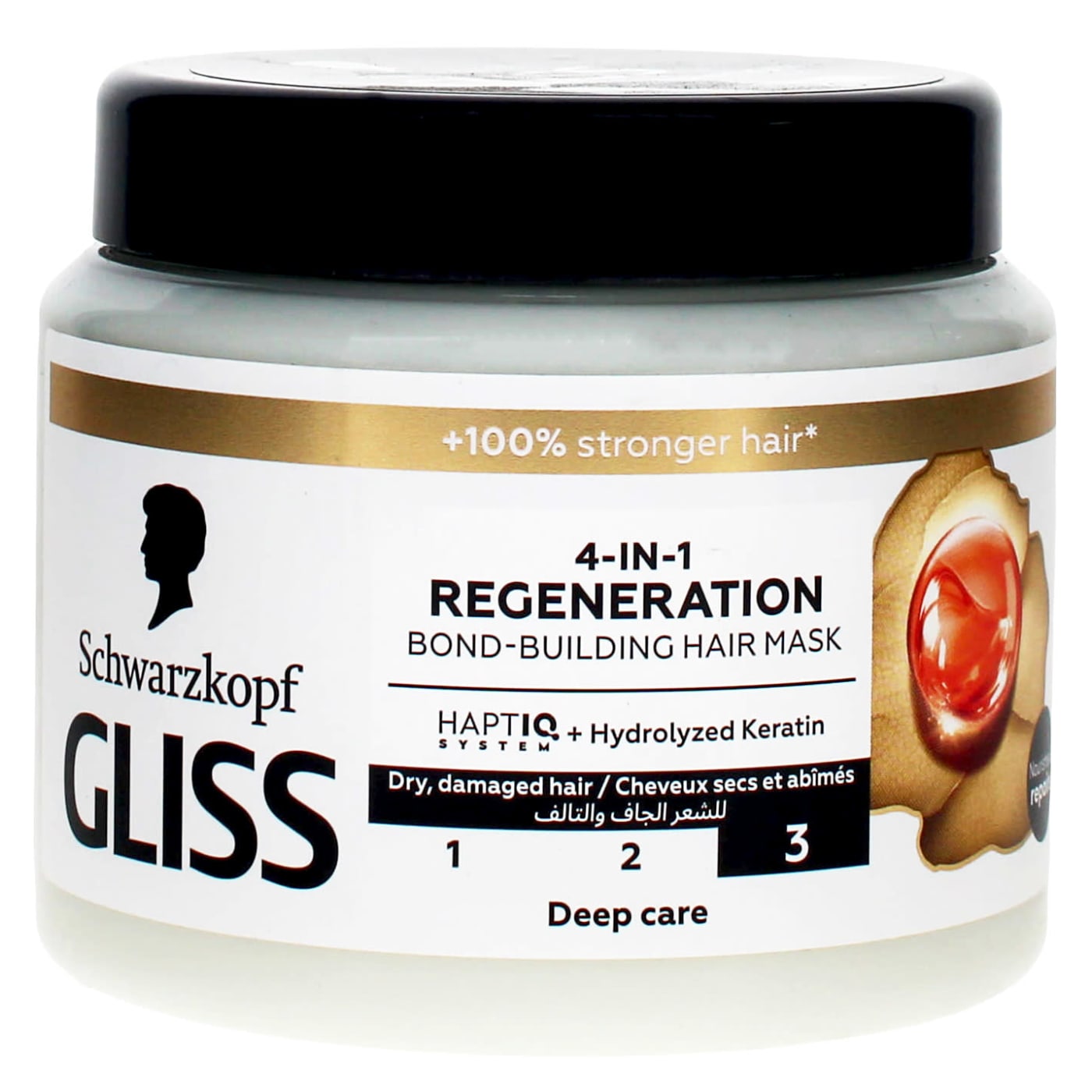 SCHWARZKOPF GLISS 400ML HAIR MASK 02/27