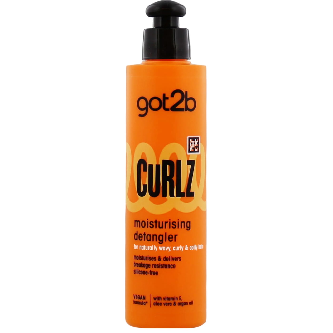 Schwarzkopf Got2b 200ml Curlz Detangler Cream