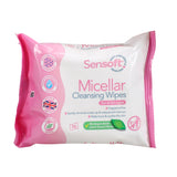 SENSOFT FACIAL CLEANSING WIPE MICE 25'S