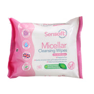SENSOFT FACIAL CLEANSING WIPE MICE 25'S