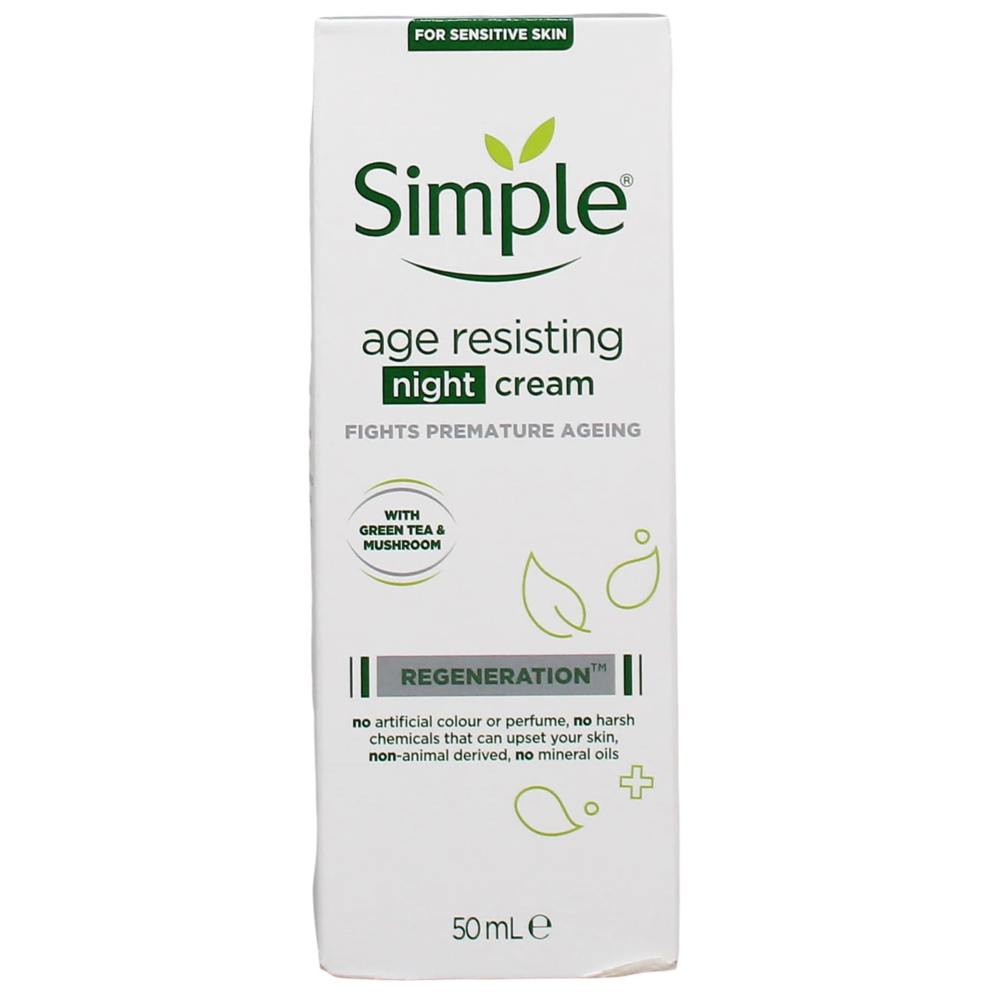 Simple 50ml Age Resist Night Cream
