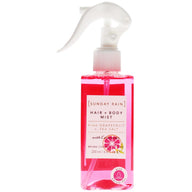 Sunday Rain 200ml Hair & Body Mist Pink Grapefruit & Sea Salt
