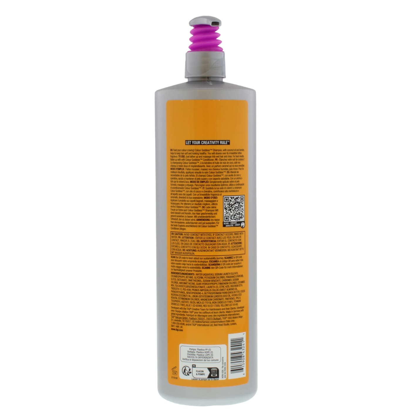 TIGI BED HEAD 970ML S/POO COLOUR GODDESS
