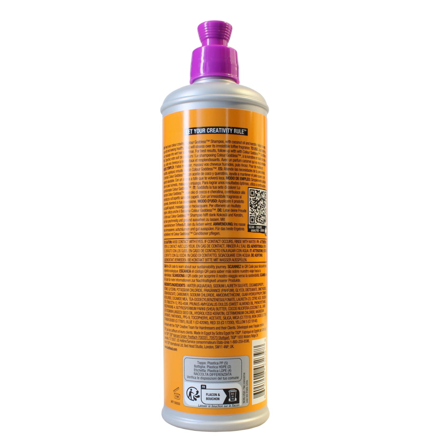 TIGI BED HEAD 400ML S/POO COLOUR GODDESS