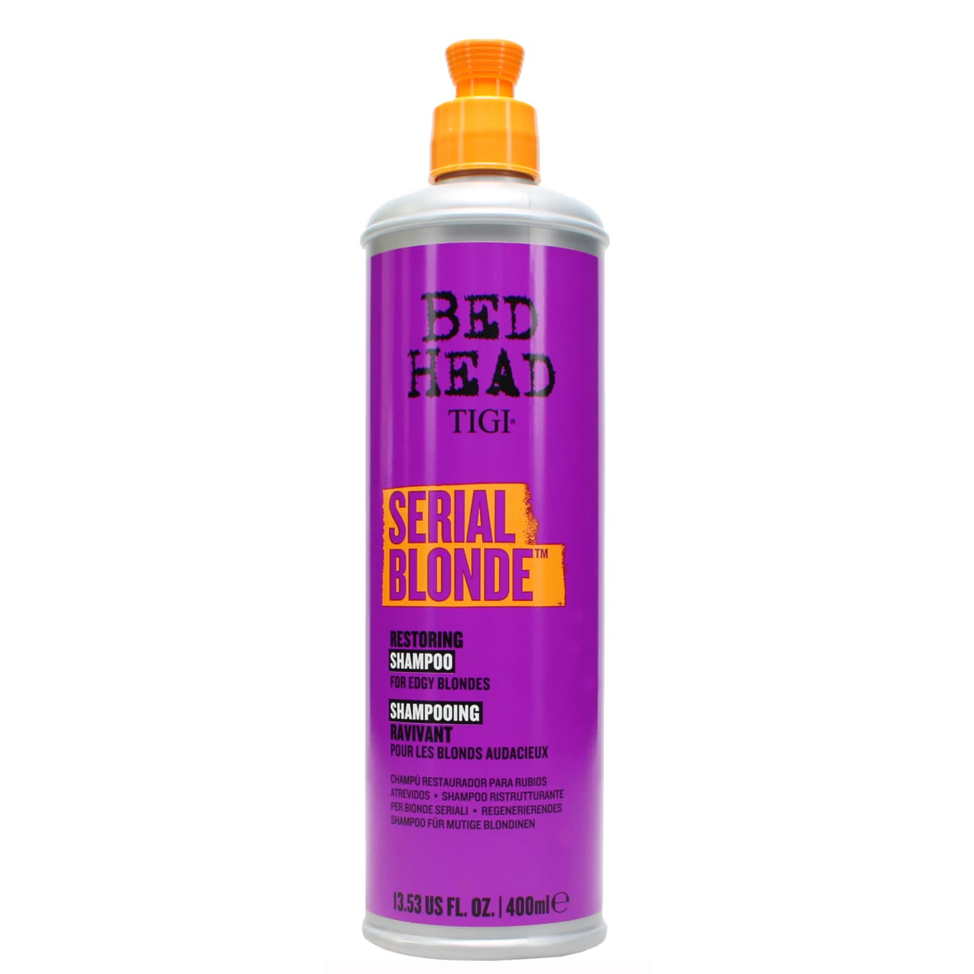 TIGI BED HEAD 400ML S/POO SERIAL BLONDE