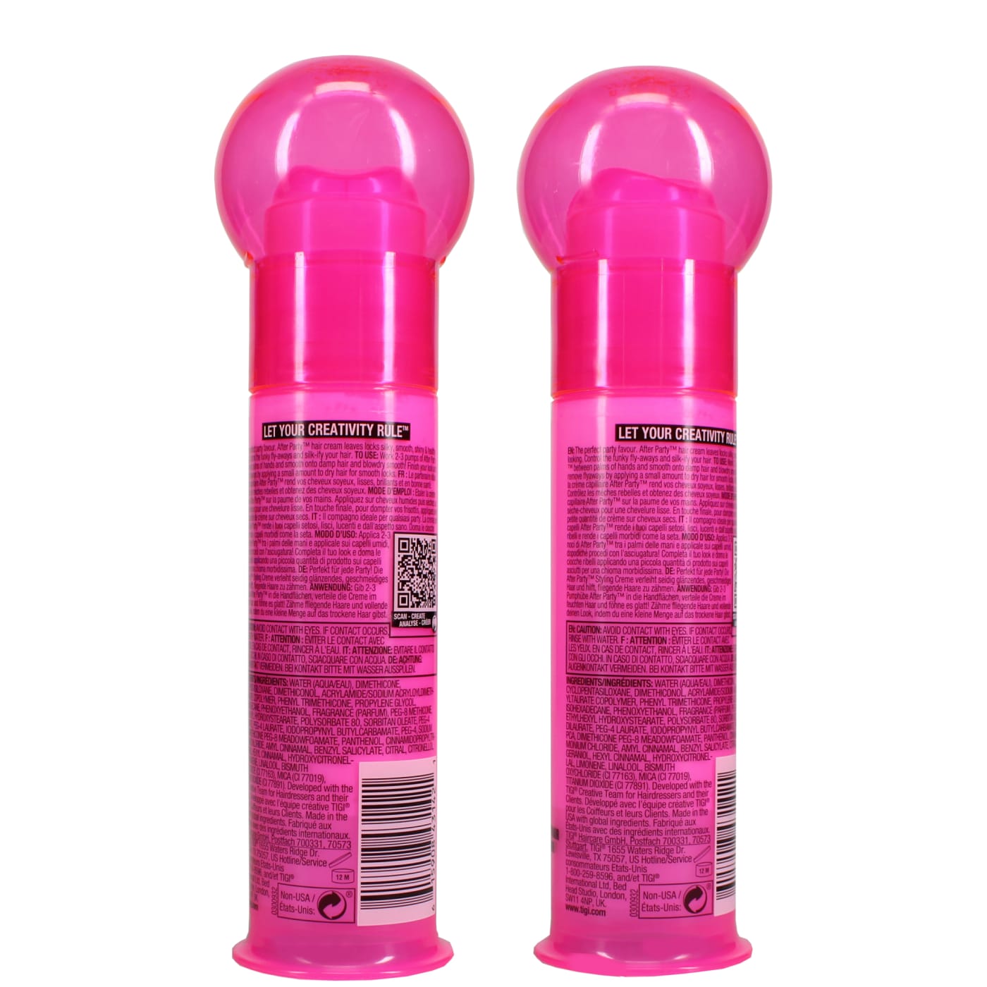 TIGI BED HEAD 100ML A/PARTY CRM FRIZZ