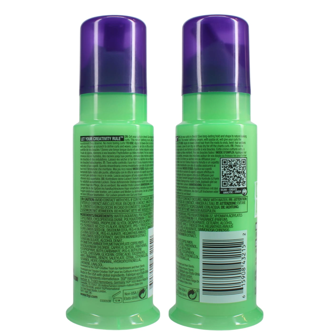 TIGI BED HEAD 113ML CURLS CRM DEFINED